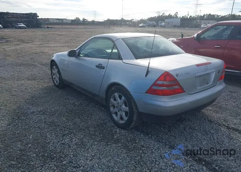 1999 Mercedes-Benz Slk 230 Kompressor from USA, damaged, VIN WDBKK47F2XF103205